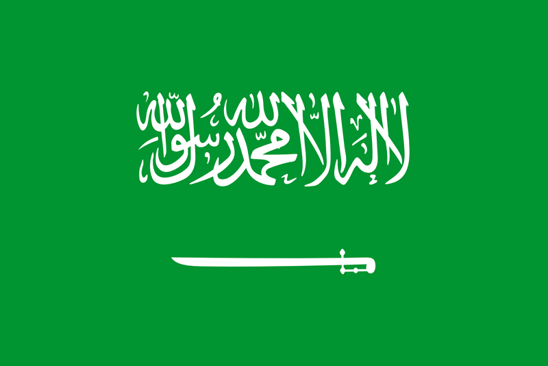 Saudi Arabia Flag 3x5ft Poly