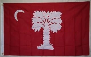 South Carolina Big Red 3x5ft Nylon 150D Flag