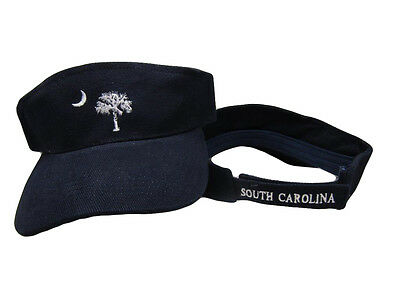 SOUTH CAROLINA NAVY BLUE VISOR SC PALMETTO