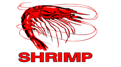Shrimp White Flag 3'X5' Flag ROUGH TEX® 68D