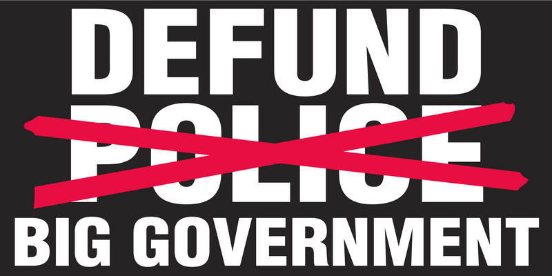 Defund Big Government - Bumper Sticker