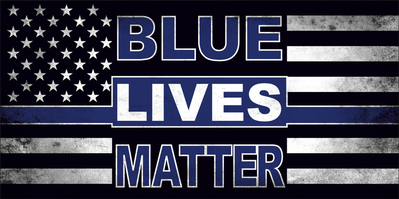 Blue Lives Matter - Bumper Sticker