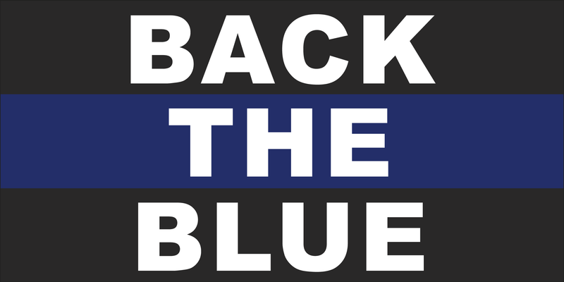 Back The Blue - Bumper Sticker