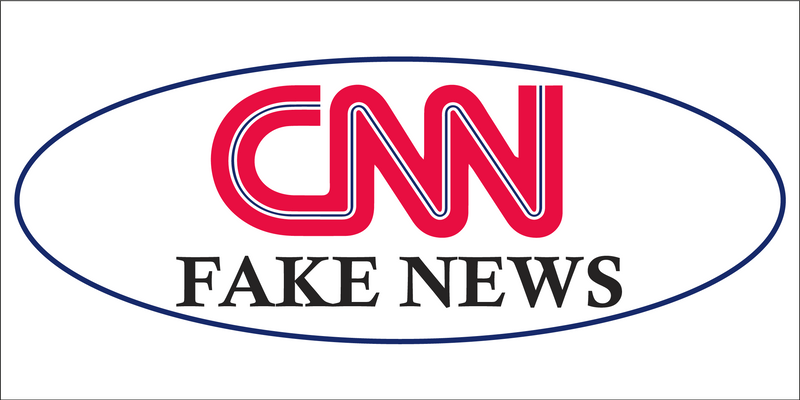 CNN 'Fake News' Bumper Sticker