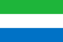 Sierra Leone Flag 3x5ft Poly