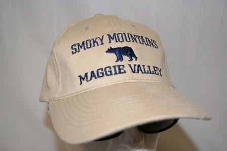Smoky Mountains Khaki Cap 12 Pack Maggie Valley
