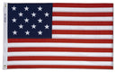 Star Spangled Banner 15 Stars And Stripes 3'x5' 68DNylon American Revolution Flag Rough Tex ®