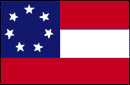 Stars & Bars 1st National 1861 3'x5' nylon 150d flag printed