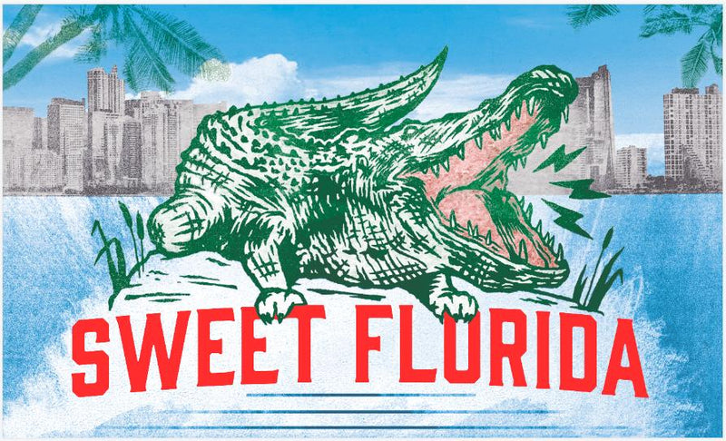 Sweet Florida 2'x3' Boat Flag Double Sided 100D