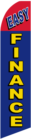 Easy Finance 11.5'x2.5' Swooper Flag Rough Tex® Knit Feather