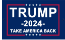 Trump 2024 Take Back America 4'x6' Flag ROUGH TEX® 68D