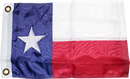 Texas 12x18 inches Boat Flags Dura-Lite ™ 300D Nylon Boat Flag Embroidered