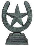 Cast Iron Horse Shoe Texas