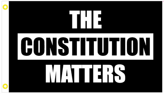 The Constitution Matters 3'x5' Flag 100D