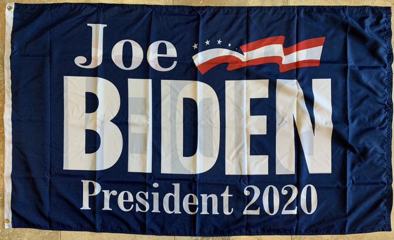 Joe Biden Democratic Party 2020 Presidential Blue Double Sided Flag Banner 3'X5' DuraLite® 68D Nylon