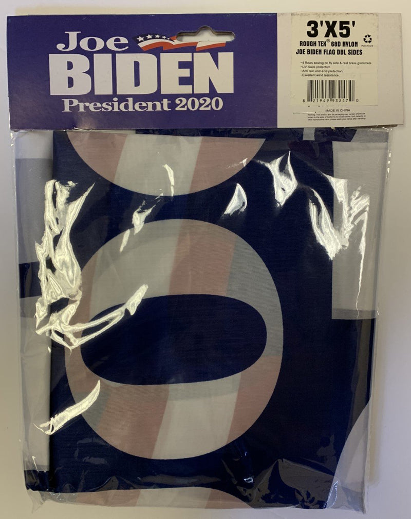 Joe Biden Democratic Party 2020 Presidential Blue Double Sided Flag 3'X5' DuraLite® 68D Nylon