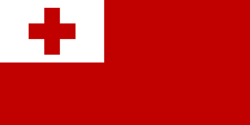 Tonga Flag 3x5ft Poly