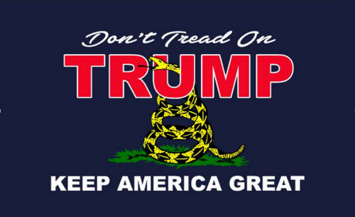 Don't Tread On Trump 3'X5' Flag Rough Tex® 68D Nylon
