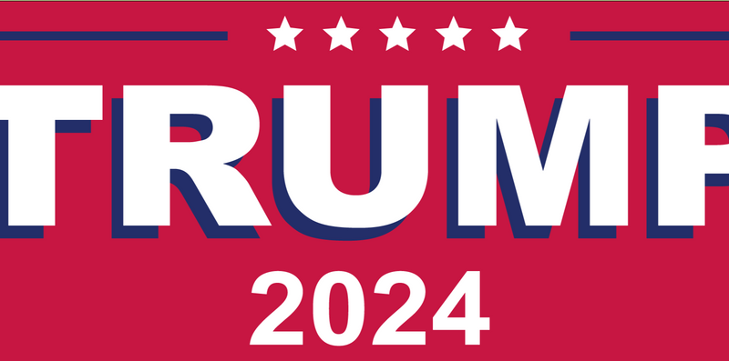 Trump 2024 MAKE AMERICA GREAT AGAIN Trump 3'x5' Flag Rough Tex® 100D Flag Double Sided