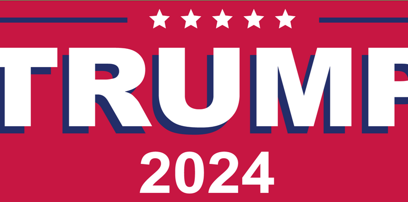 Double sided Trump 2024 MAKE AMERICA GREAT AGAIN Trump 3'x5' Flag Rough Tex® 100D Flag