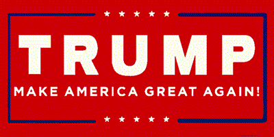 TRUMP IV pack of 50 bumper stickers Made In USA