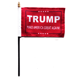 Trump IV 4"x6" flags