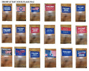 Assorted Trump Design 12''X18'' Stick Flags Starter Pack
