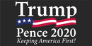 Trump Pence (KAF) 12"x18" Flag ROUGH TEX® 100D