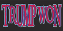 TRUMP WON - Bumper Stickers 2024 Made in USA American Celebration