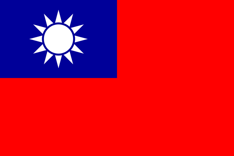 Taiwan Flag 3x5ft