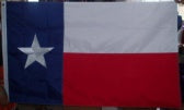 Texas Vintage 3'x5' Embroidered Flag ROUGH TEX® Cotton