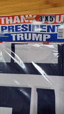 THANK YOU PRESIDENT TRUMP 100D 3x5 Feet Flag 2024