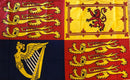 United Kingdom Royal UK Standard 12"x18" British Stick Flag Rough Tex ® 100D
