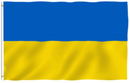 Ukraine 3'x5' Flags Embroidered ROUGH TEX® 100% 210D Oxford Nylon