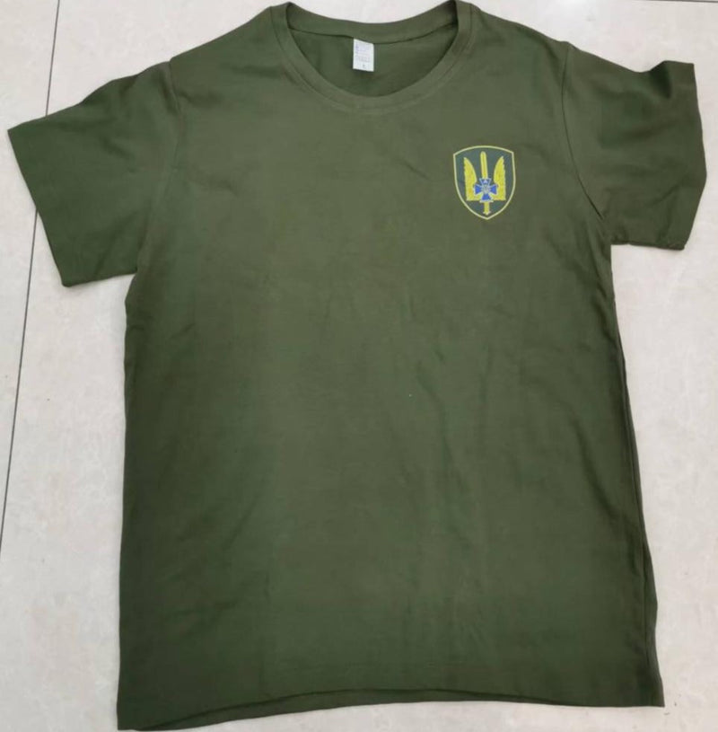 Ukraine Official Commander in Chief & Royal Crest Rough Tex® Cotton Military Shirt Size XXL
