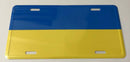 Ukraine Flag Automobile License Plate Aluminum