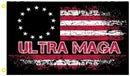 Ultra MAGA Betsy Ross Distress Original American 3'x5' Flag Rough Tex® 100D Trump 2024