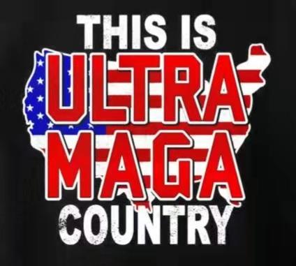 THIS IS ULTRA MAGA COUNTRY 3'x5' Flag 100D Trump 2024