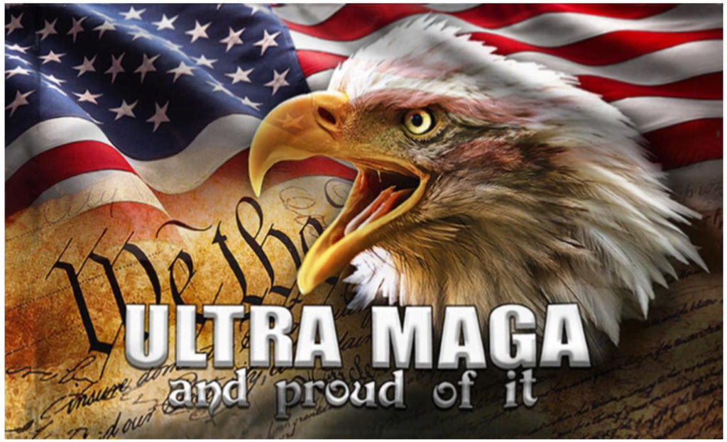 We the People Ultra MAGA & Proud Of It Eagle 1776 USA Original America