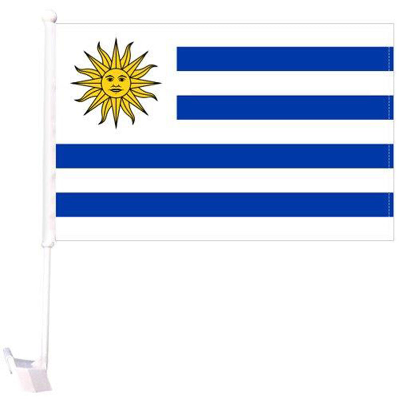 Uruguay - 12''X18'' Car Flag 68D