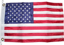 USA 16x24 inches Boat Flags Dura-Lite ™ 300D Nylon American Flags Boat Flag Embroidered