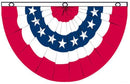 USA Fan 3'x5' American Printed Bunting