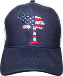South Carolina American Flag Theme Cap