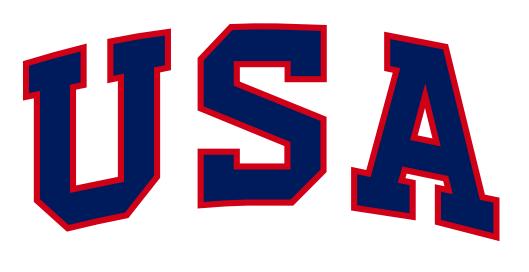 USA (letters) US American Olympic Team FLAG 3'X5' Flag Rough Tex® 100D