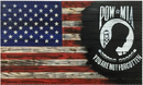 USA POW MIA 3'X5' Flag ROUGH TEX® 100D Blended American POW/MIA