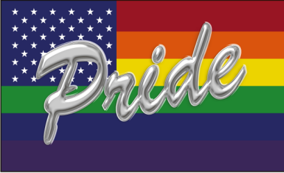 USA Pride 3'x5' Flag ROUGH TEX® 68D Nylon