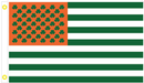 USA Shamrock 3'X5' Flag ROUGH TEX® 100D
