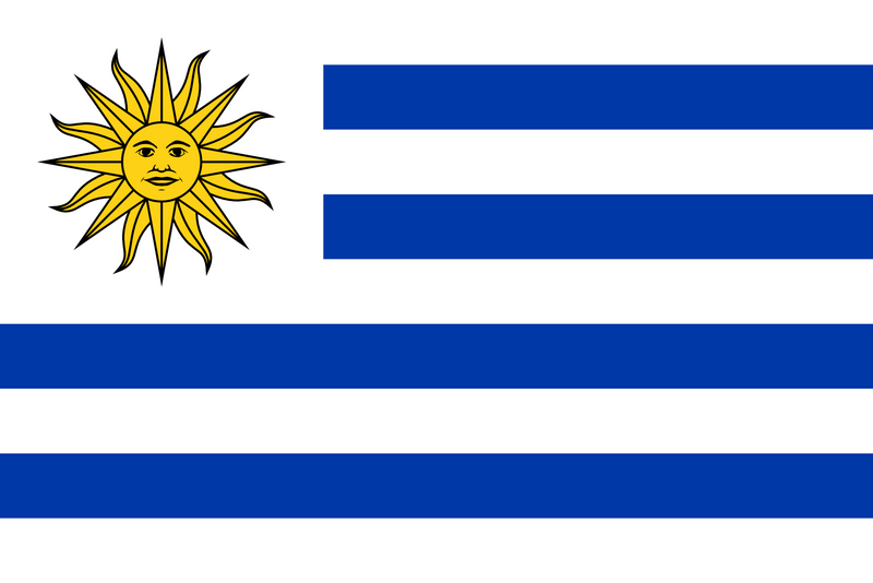 Uruguay Flag 3x5ft Poly