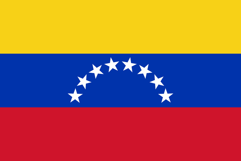 Venezuela Flag 8 STAR current 3x5ft Poly