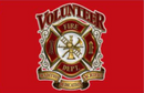 Volunteer Fire Department  3'X5' Flag Rough Tex® 100D Firefighter Fireman